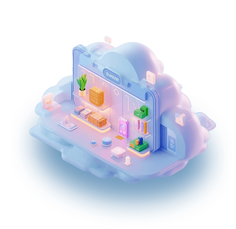 ShopSynco storefront illustration